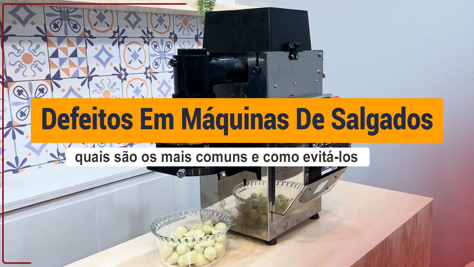 Defeitos Em Máquinas De Salgados: 5 Principais Listamos os 5 maiores Defeitos Em Máquinas De Salgados industriais que podem prejudicar a sua produção. Saiba como evita-los.