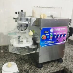 Consultomaq Maq Turbo 5.5 – Seminova - AlimaQ Compre a sua máquina de salgados Consultomaq Maq Turbo 5.5 – Seminova, 100% Revisada - AlimaQ - Últimas unidades com preço promocional