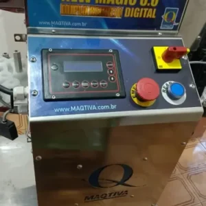 MaQtiva Magic Plus Digital – Seminova - AlimaQ Compre a sua máquina de salgados MaQtiva Magic Plus Digital – Seminova, 100% Revisada - AlimaQ - Últimas unidades com preço promocional